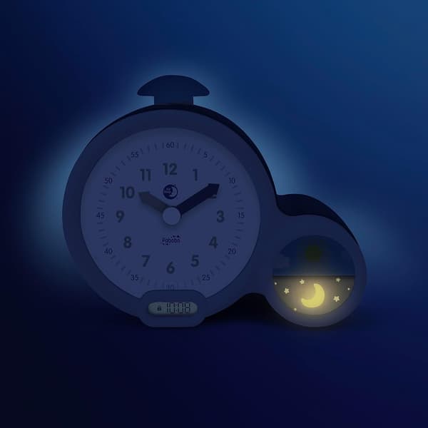 ⁦שעון מאמן שינה לילדים Kids sleep clock blue⁩ – תמונה ⁦2⁩