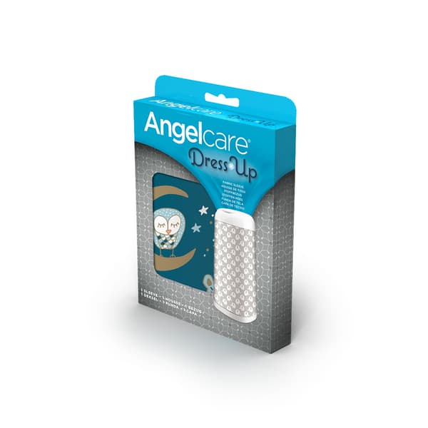 ⁦פח חיתולים Angelcare מעוצב לחדר טדי בלו + מחסנית 1 מתנה⁩ – תמונה ⁦3⁩
