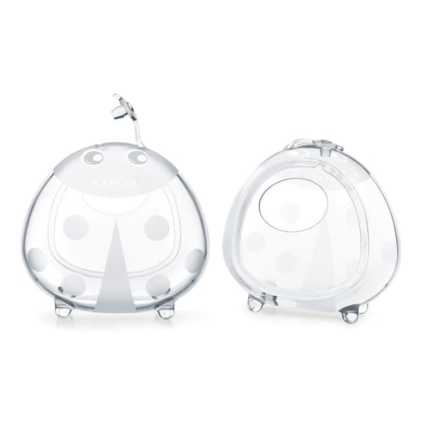 אספן חלב אם מסיליקון Ladybug של Haakaa דיסקרטי בחזיה נצמד בוואקום